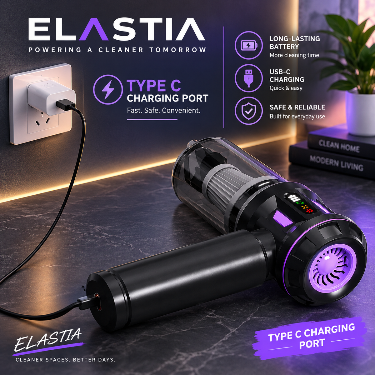 2 in 1 cordless blower and vacuum detailer